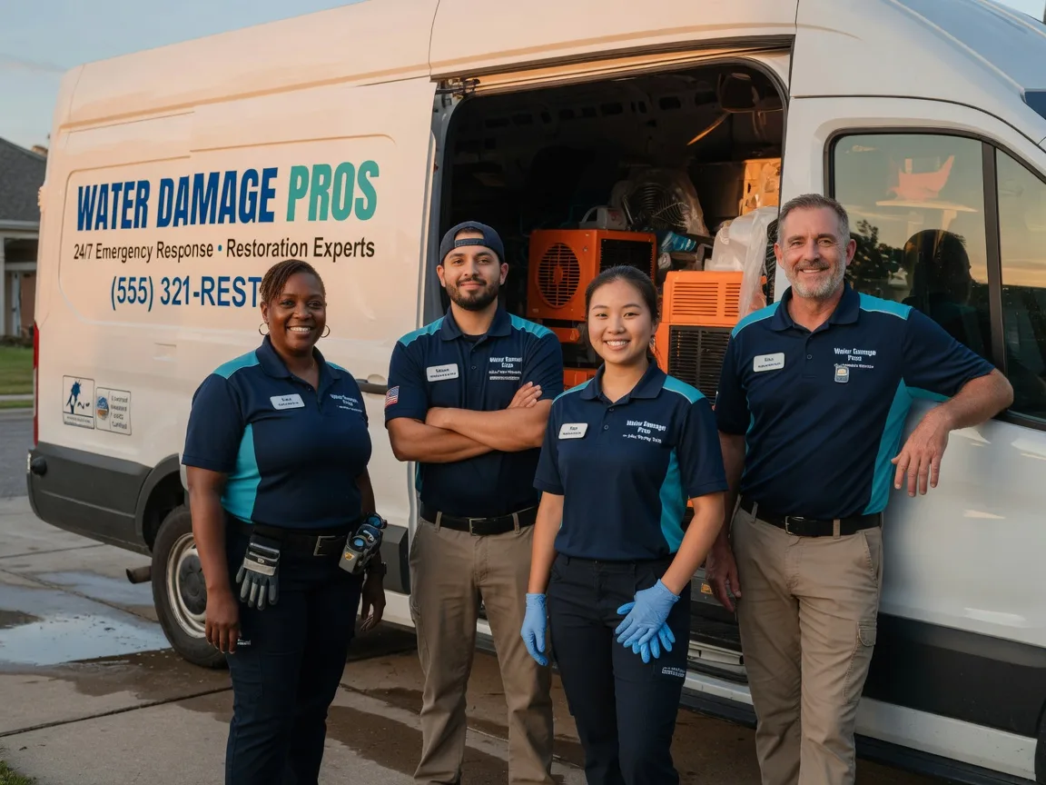 Water Damage Restoration company in Louin, MS