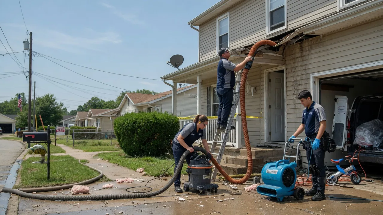 Water Damage Restoration in Louin, MS near me